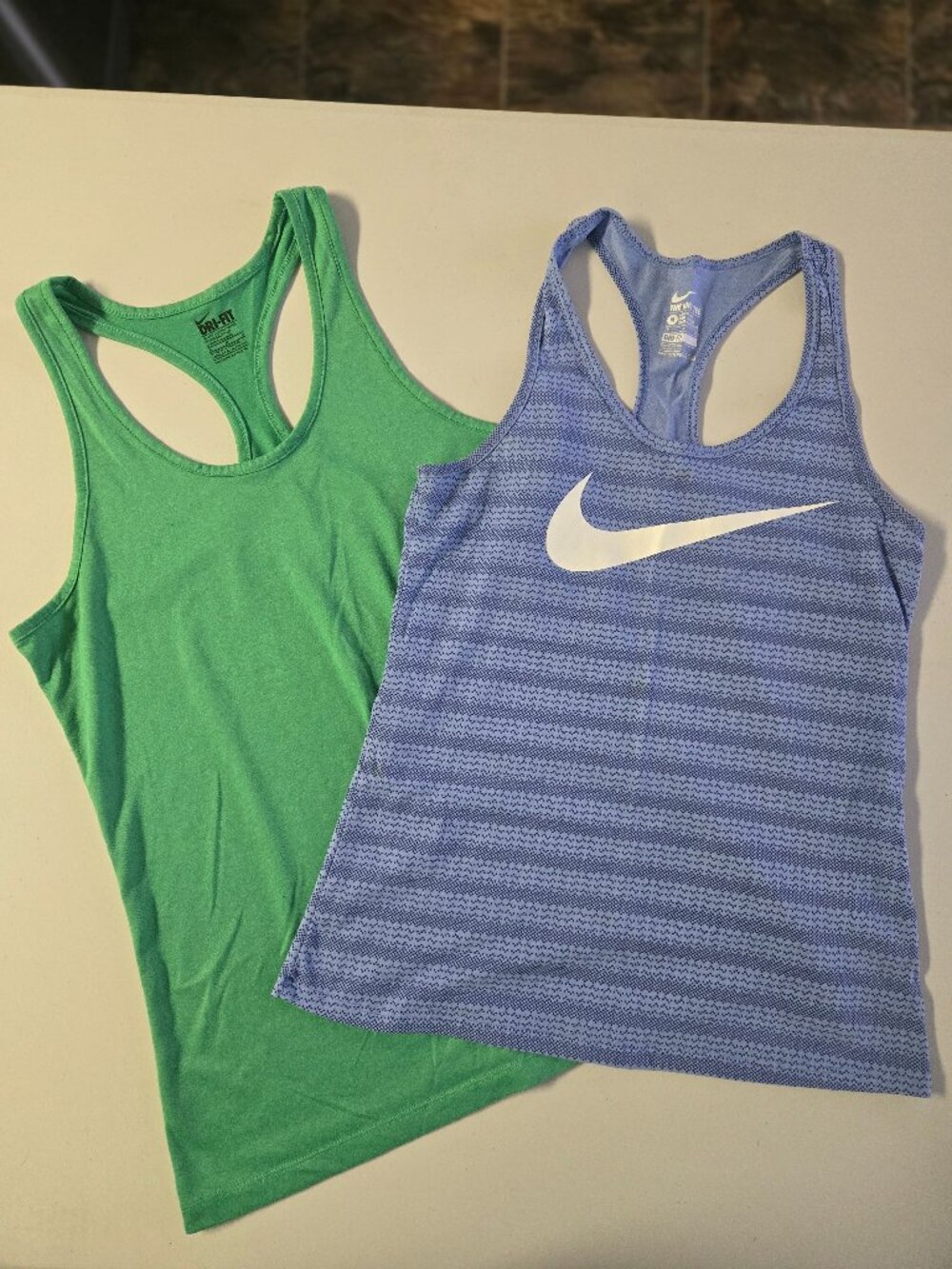 Nike Dri-Fit Razorback Work out Shirts - Lot of 2
